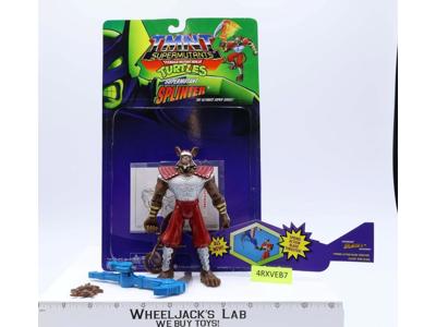 Supermutant Splinter 100% Complete W/Card TMNT 1994 Playmates Action Figure