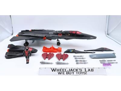 Cobra Night Raven S3P W/ Strato-Viper 100% Complete G.I. Joe 1986 Hasbro Vehicle