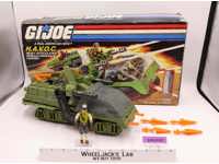 H.A.V.O.C. & Driver 100% Complete W/ Box G.I. Joe 1986 Hasbro Vintage Vehicle