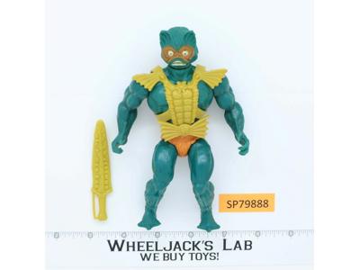 Mer-Man 100% Complete He-Man Masters of the Universe MOTU 1982 Mattel Vintage