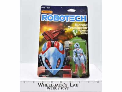 Bioroid Terminator NEW SEALED MOSC Robotech 1985 Matchbox Vintage Action Figure