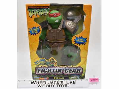 Raphael Fightin' Gear 12" Teenage Mutant Ninja Turtles 2004 Playmates NEW MISB