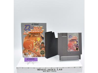 Double Dribble Basketball Konami 1987 Nintendo NES Complete