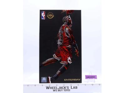 Michael Jordan NBA Chicago Bulls Upper Deck Enterbay Action Figure 1/9 Scale