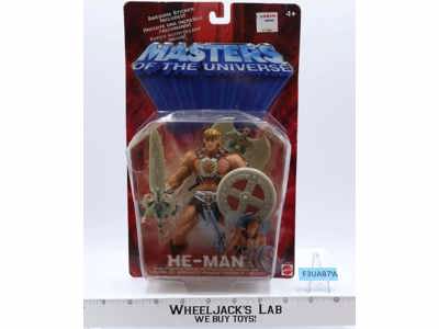 He-Man 200X MOTU Masters Of The Universe Mattel 2001 Action Figure NEW MOSC