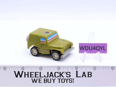 Rollbar 100% Complete WORKS 1987 Vintage G1 Transformers Jeep CJ-7 Action Figure