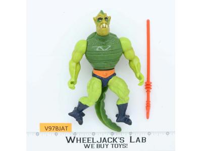 Whiplash 100% Complete He-Man Masters of the Universe MOTU Mattel 1984 Figure