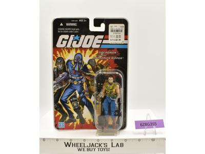 Dreadnok Ripper W/Cobra Commander Card G.I. Joe 2008 Hasbro NEW MOSC SEALED