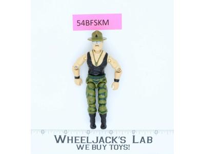 Sgt. Slaughter V2 G.I. Joe 1986 Hasbro Vintage Action Figure