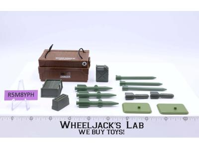Ammo Dump Supply 100% Complete 1985 GI Joe Hasbro Vintage Action Figure Playset