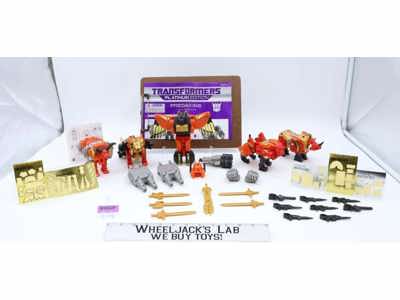 Predaking Predacons 100% Complete Transformers G1 Platinum Edition REISSUE 2013