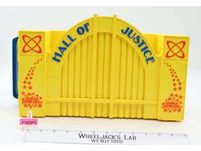 Hall of Justice 100% Complete Super Powers 1985 Kenner Action Figure Playset
