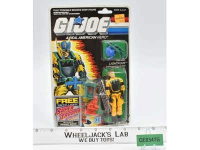 Lightfoot GI Joe ARAH 1987 Hasbro Vintage Action Figure NEW