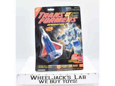 G2 Air Raid 1993 NEW Sealed Vintage Hasbro Transformers Action Figure