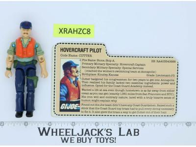 Cutter V1 100% Complete G.I. Joe 1984 Hasbro Vintage Action Figure