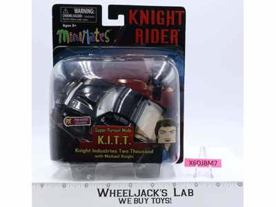 Super Pursuit Mode K.I.T.T. Knight Rider Mini Mates 2011 Diamond Select NEW MOC