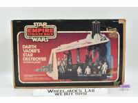 Darth Vader's Star Destroyer Complete W/Box Star Wars 1981 Kenner Action Playset