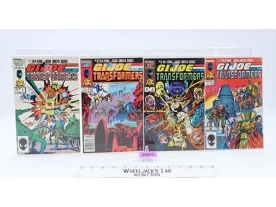 GI Joe & The Transformers Complete Set 1-4 Marvel Comics 1987