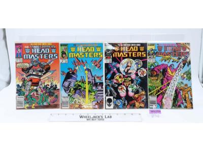 The Transformers Head Masters Complete Set 1-4 Marvel Comics 1987