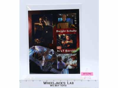 Lt. Barclay Star Trek Next Generation Dwight Schultz AUTOGRAPHED 8x10 Picture