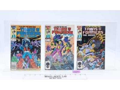 The Transformers The Movie Complete Set 1-3 Marvel Comics 1986