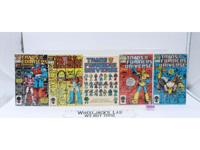 The Transformers Universe Complete Set 1-4 25th Anniversary Marvel Comics 1986