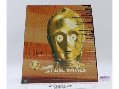 C-3PO Star Wars Masterpiece Ed. Tales of the Golden Droid 1999 Hasbro MIB