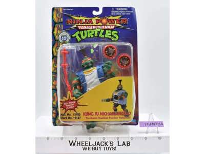 Kung Fu Michelangelo Teenage Mutant Ninja Turtle Ninja Power 1992 TMNT NEW MOSC