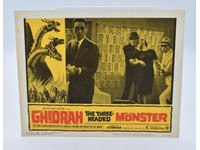 Ghidorah the 3 Headed Monster 1965 Sci-fi/Horror Movie Lobby Card Poster 11x14