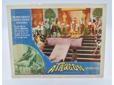 Atragon 1964 Sci-fi/Horror Movie Lobby Card Poster 11x14