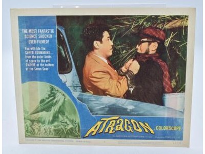 Atragon 1964 Sci-fi/Horror Movie Lobby Card Poster 11x14
