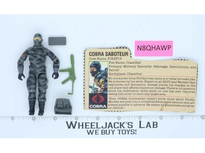 Firefly V1 G.I. Joe 1984 Hasbro Vintage Action Figure