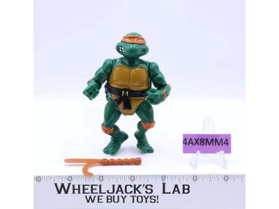 Michelangelo HARD HEAD Teenage Mutant Ninja Turtles TMNT 1988 Vintage Figure