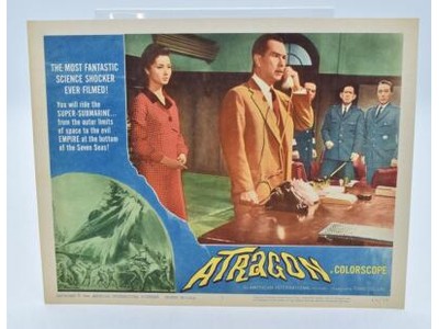 Atragon 1964 Sci-fi/Horror Movie Lobby Card Poster 11x14