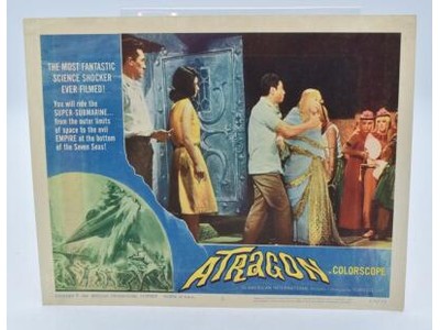 Atragon 1964 Sci-fi/Horror Movie Lobby Card Poster 11x14