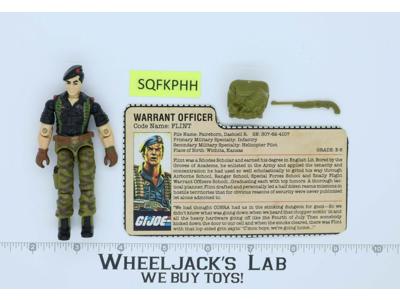 Flint V1 100% Complete 1985 G.I. Joe Hasbro Vintage Action Figure
