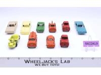 Car Lot of 10 Vintage Tootsietoy Vintage Vehicles