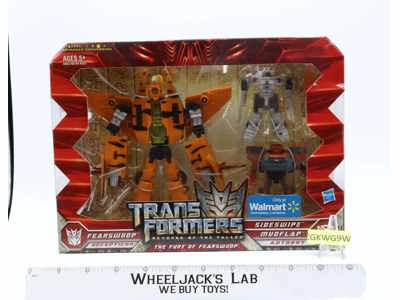 Fearswoop Sideswipe & Mudflap Transformers ROTF 2009 Hasbro NEW MOSC SEALED