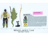 Croc Master V1 100% Complete G.I. Joe 1987 Hasbro Vintage Action Figure