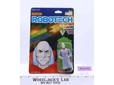 Robotech Master Robotech Matchbox 1985 Vintage Action Figure NEW MOSC SEALED