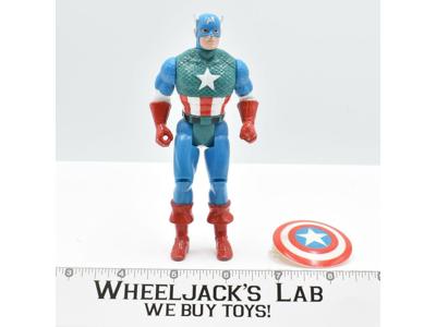 Captain America 5" Marvel Super Heroes Action Figure 1990 Toybiz