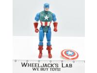 Captain America 5" Marvel Super Heroes Action Figure 1990 Toybiz