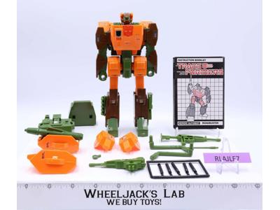 Roadbuster Deluxe 100% Complete Vintage 1985 G1 Transformers Action Figure