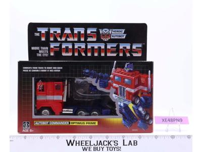 Optimus Prime Transformers Walmart Exclusive 2018 Hasbro G1 Re-Issue NEW MIB