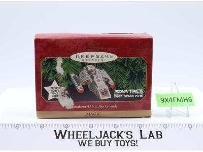 Runabout- U.S.S. Rio Grande Star Trek Keepsake Ornament 1999 Hallmark
