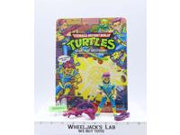 Zak the Neutrino 100% Complete W/Card Teenage Mutant Ninja Turtle 1991 Playmates