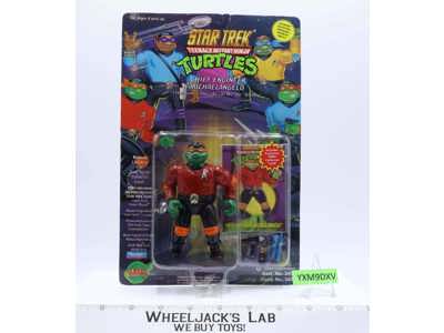 Chief Engineer Michelangelo Teenage Mutant Ninja Turtle TMNT Star Trek NEW MOSC