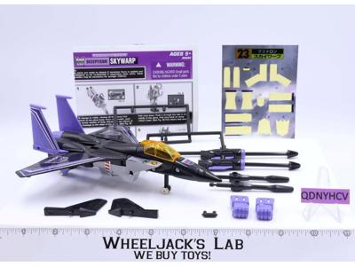 Skywarp Commemorative Series IV Hasbro Reissue 100% Complete Transformers
