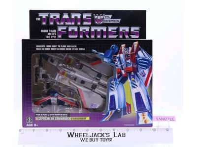 Starscream Transformers Walmart Exclusive 2017 Hasbro G1 Re-Issue NEW MIB
