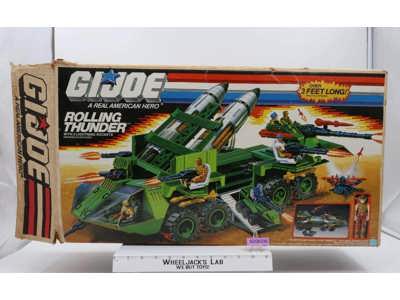 Rolling Thunder W/Armadillo 100% Complete GI Joe 1988 Vintage Hasbro Vehicle